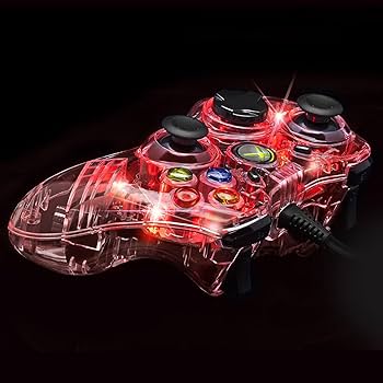 Amazon.com: PDP Afterglow Wired Controller for Xbox 360 - Red