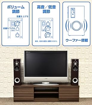 Amazon.co.jp: 山善(YAMAZEN) キュリオム ダブルスピーカー タワー型