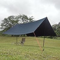 Amazon | [クイックキャンプ] ポリコットン レクタタープ 旧仕様モデル