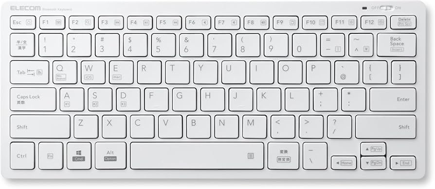 Amazon.co.jp: エレコム キーボード Bluetooth パンタグラフ ミニ