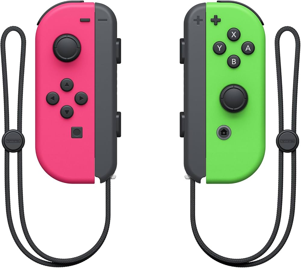 Nintendo Switch Joy-Con (L/R) Neon Pink/Neon Green : Amazon.ca
