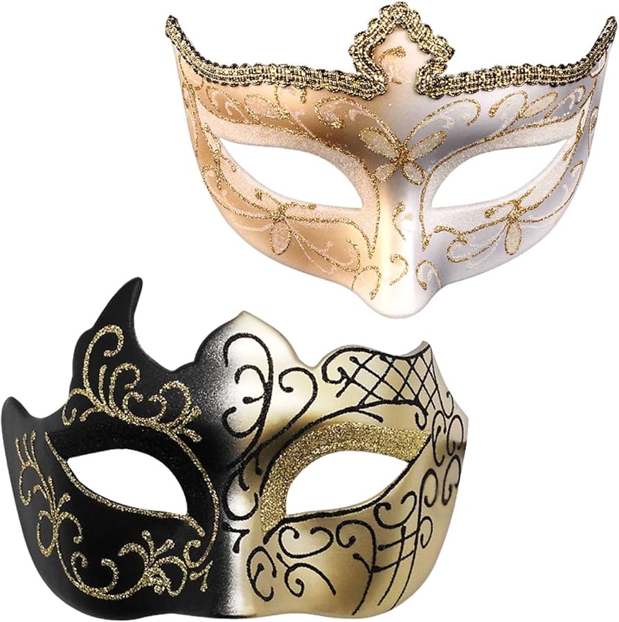 Amazon.co.jp: Archnote 仮面 ベネチアンマスク 仮面舞踏会 マスク お