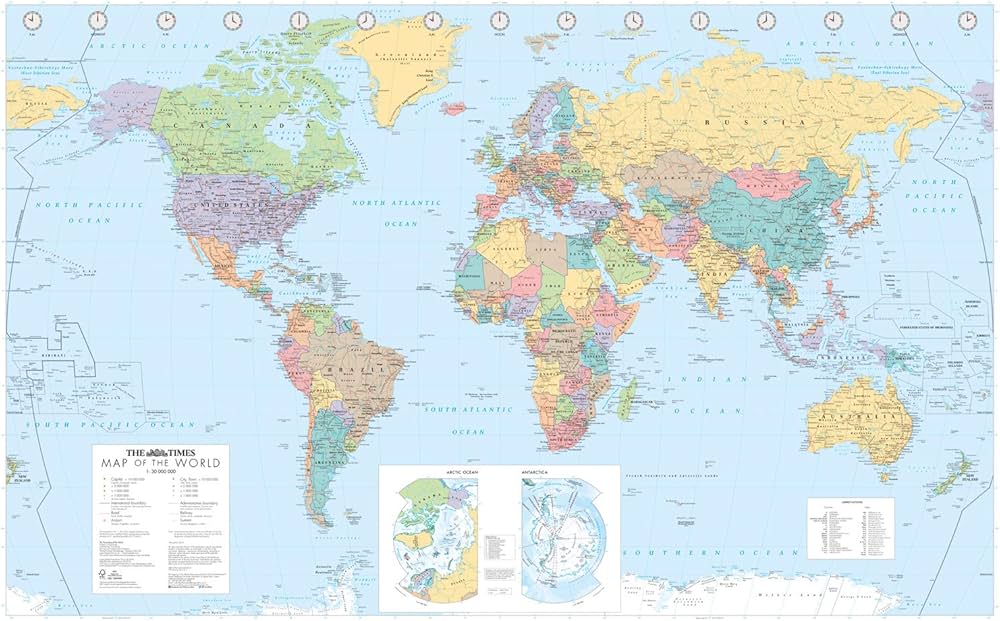 Amazon | The Times Map of the World | Times Atlases | Atlases