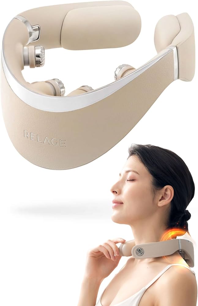 Amazon.co.jp: RELAGE リラージュ ネックケア EMS 振動 温熱 首 肩