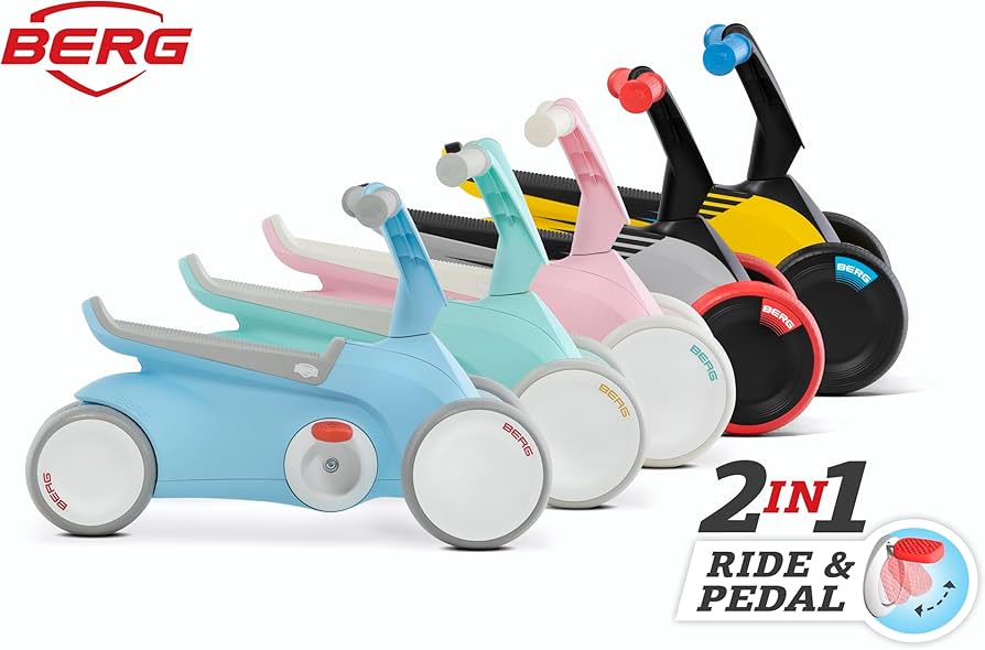 Amazon.co.jp: Berg GO2 - 2-in-1 プッシュペダル ゴーカート 10～30