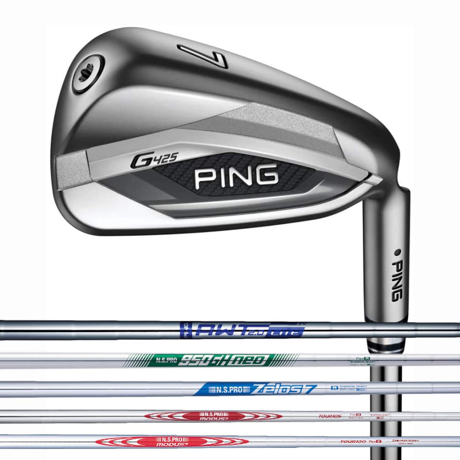 ping ピン G425 アイアン セット 5〜PW モーダス 120 S 【公式通販】