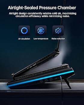Amazon.com: llano V12 Ultra Laptop Cooling Pad with Smart Software