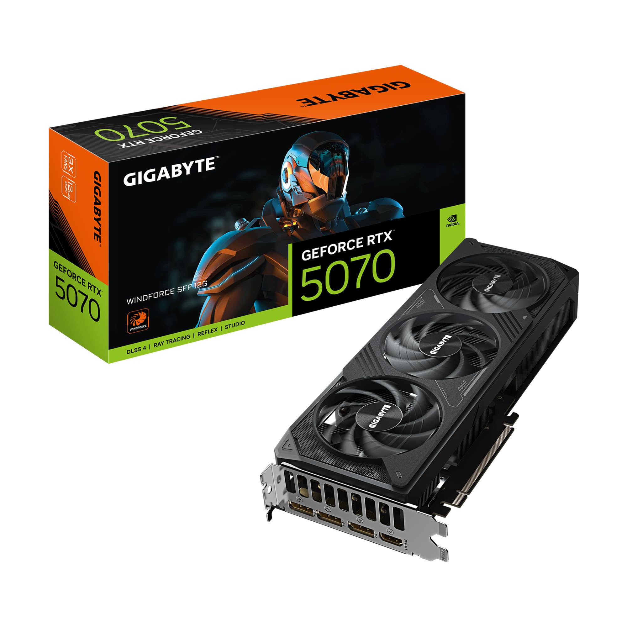 Amazon.com: GIGABYTE GeForce RTX 5070 WINDFORCE SFF 12G Graphics