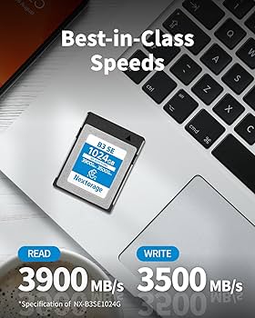 Amazon.com: Nextorage Japanese CFexpress 4.0 Type B 512GB Memory