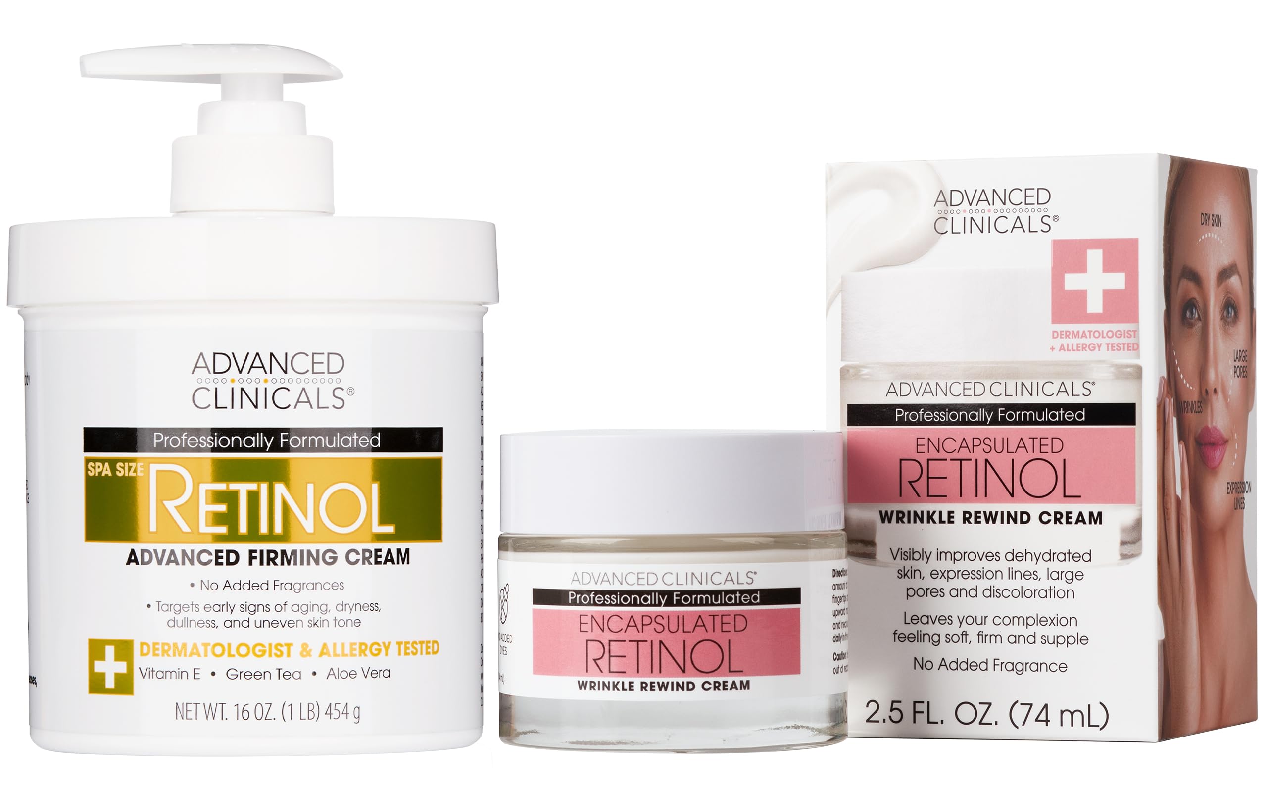 Amazon.com: Advanced Clinicals Retinol Body Cream + Encapsulated