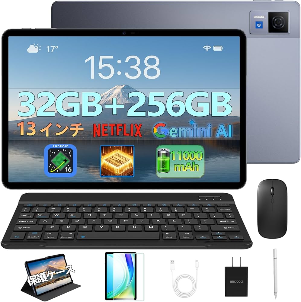 Amazon.co.jp: 【Android16 13インチタブレット】DOOGEE U13 Android