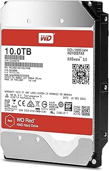 Amazon | Western Digital HDD 10TB WD Red NAS RAID 3.5インチ 内蔵