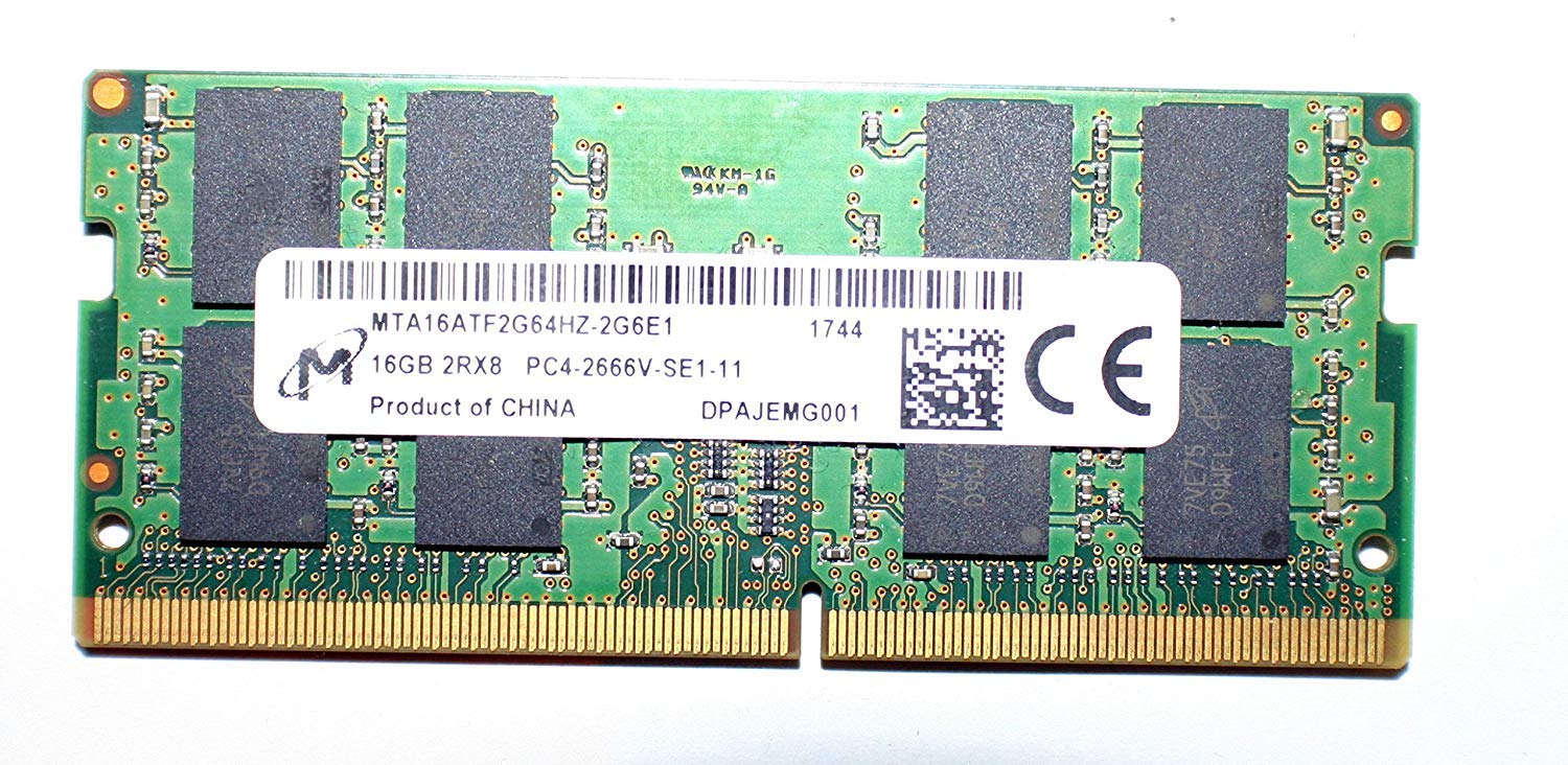MTA16ATF2G64HZ-2G6E1 Memory Module DDR4 SDRAM 16GB PC4-2666V-SE1