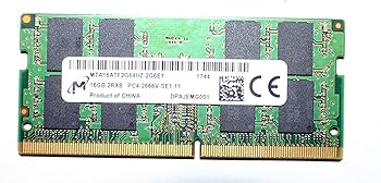 MTA16ATF2G64HZ-2G6E1 Memory Module DDR4 SDRAM 16GB PC4-2666V-SE1