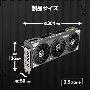 Amazon | ASUS AMD Radeon RX 9060 XT ビデオカード 16GB GDDR6 OC