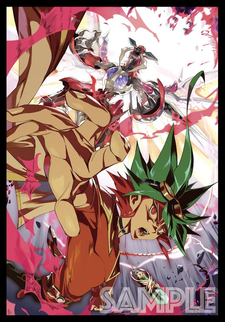 ガガガ学園 Vジャンプ 遊矢 赤馬 零児 スリーブ 72枚 ガガガ学園 V