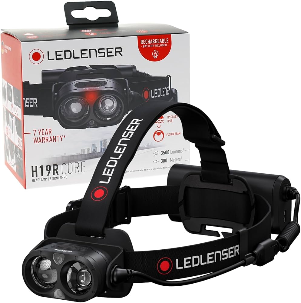 Amazon.co.jp: Ledlenser(レッドレンザー) H19R Core LEDヘッドライト