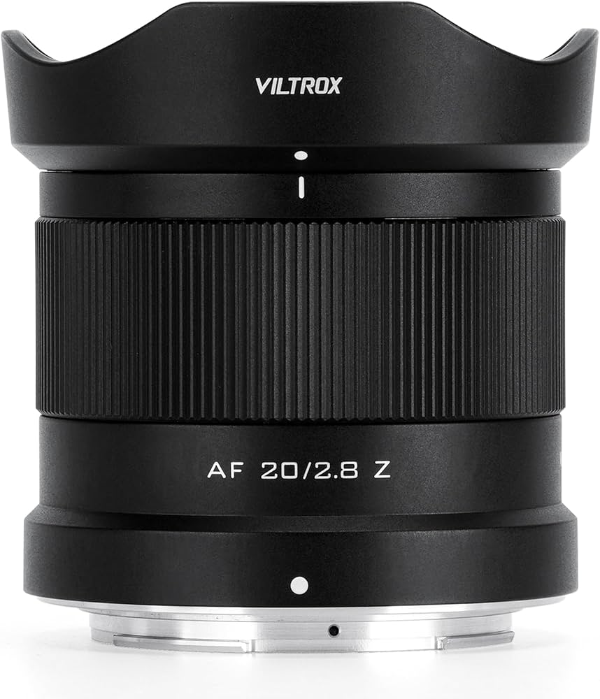 Amazon.com : VILTROX 20mm F2.8 Z-Mount Full Frame AF Prime Wide