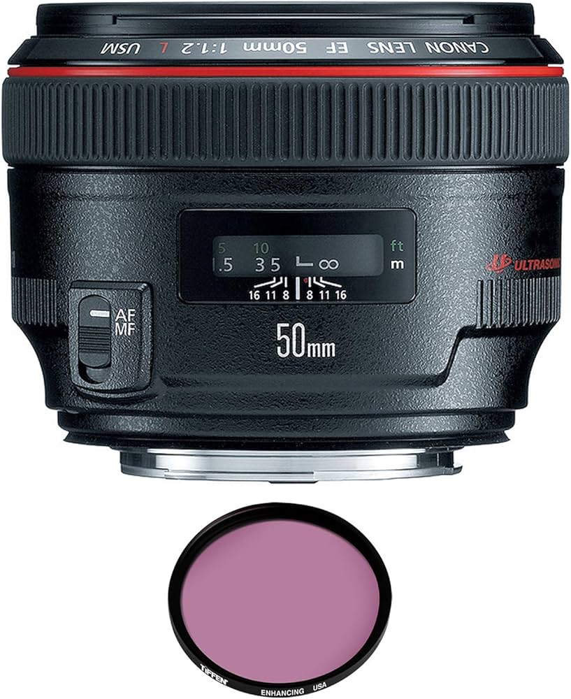 Amazon.co.jp: Canon EF 50mm f/1.2L USMレンズ プロフィルター付き