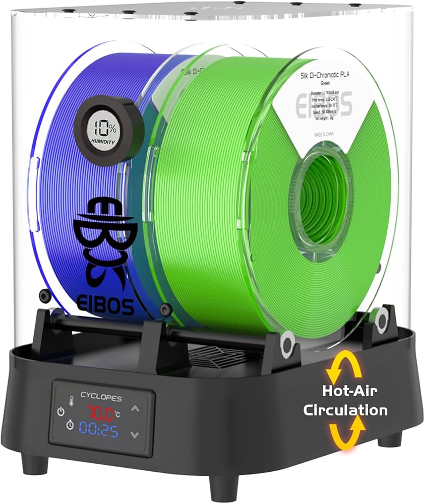 Amazon.co.jp: 【EIBOS公式】3Dプリンターフィラメント乾燥機 ファン