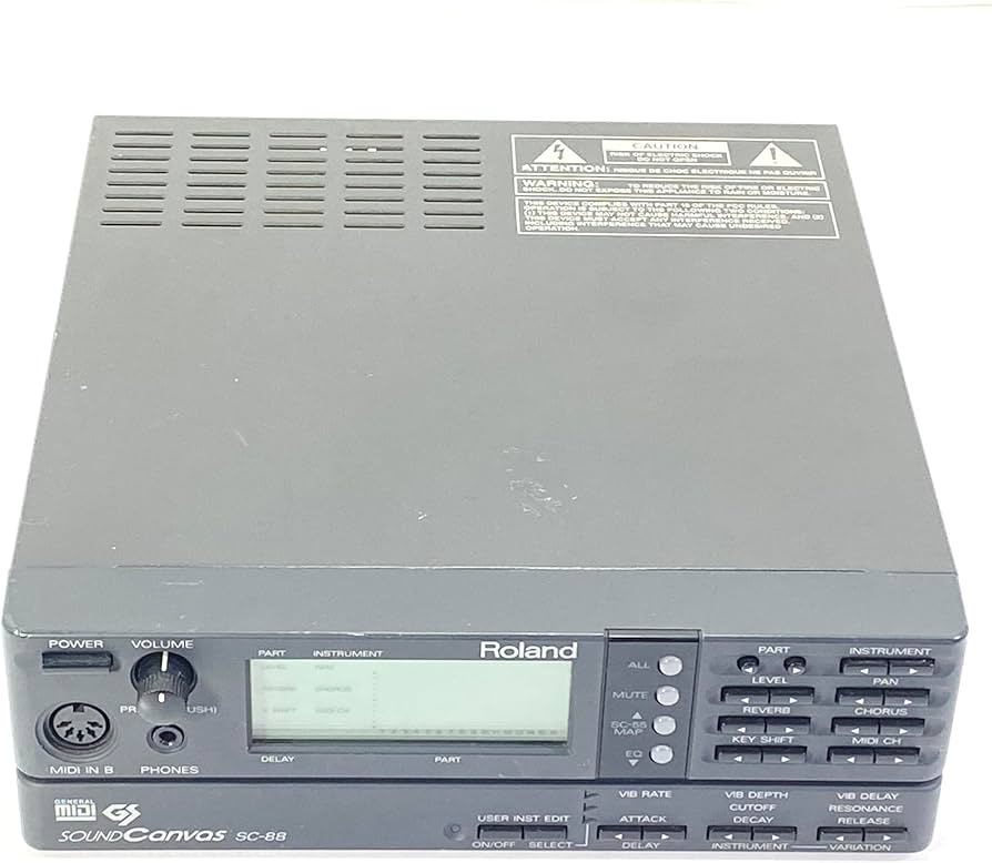 Amazon.com: Roland SC-88 Sound Canvas Sound Module : Musical