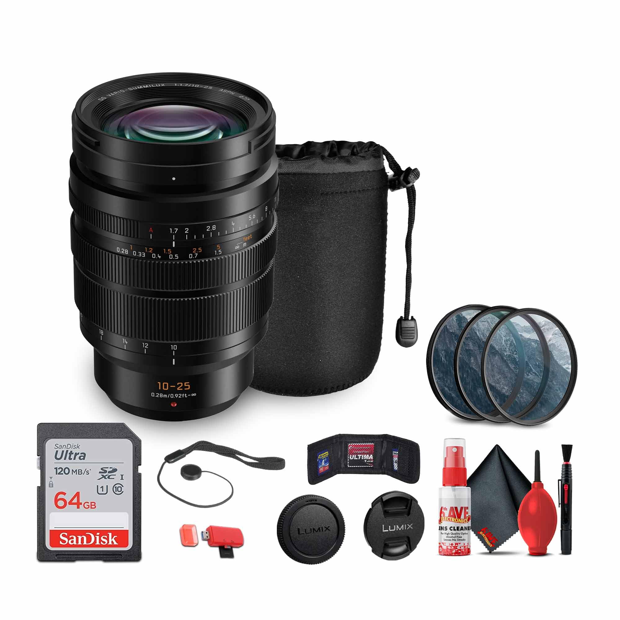 Amazon.com : Panasonic Leica DG Vario-Summilux 10-25mm Lens (H