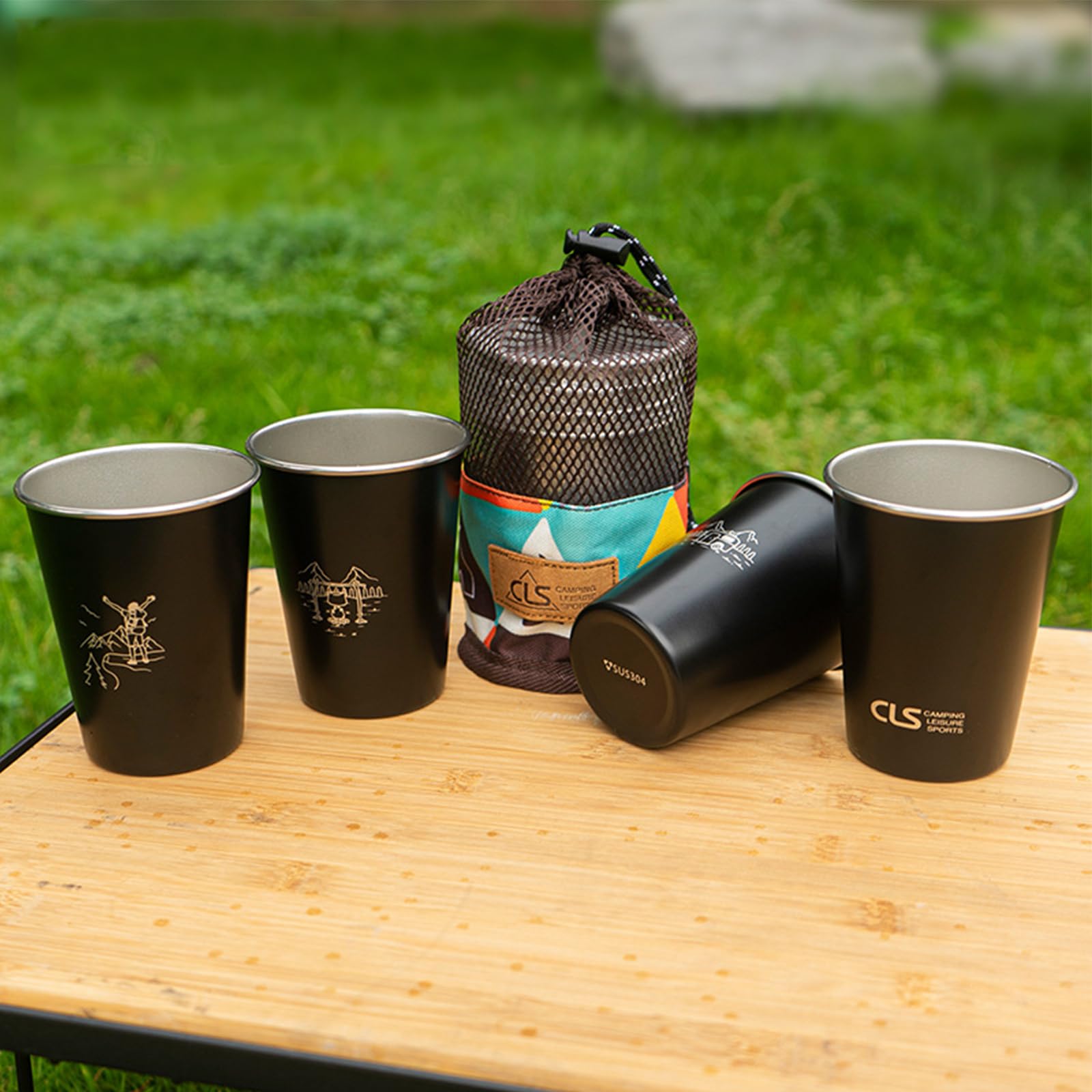 Amazon.co.jp: ステンレス鋼のコップ アウトドアカップ ステンレス鋼