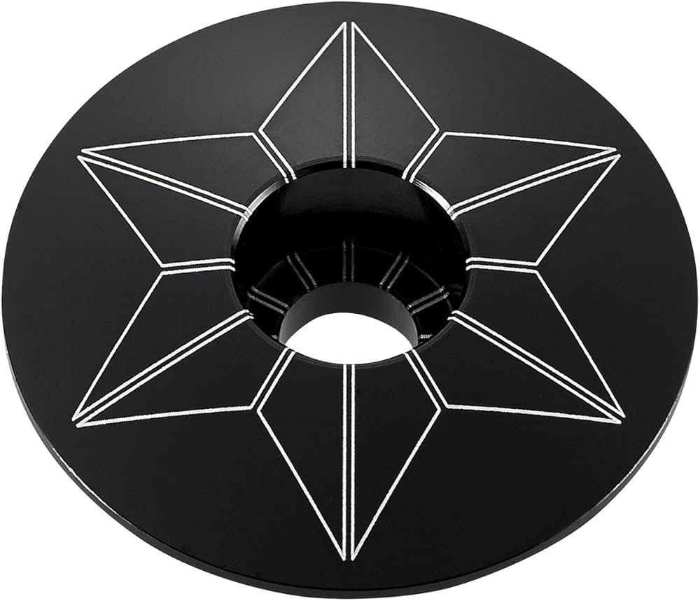 Amazon | Supacaz スパカズ SUPACAZ Black アルミトップキャップ