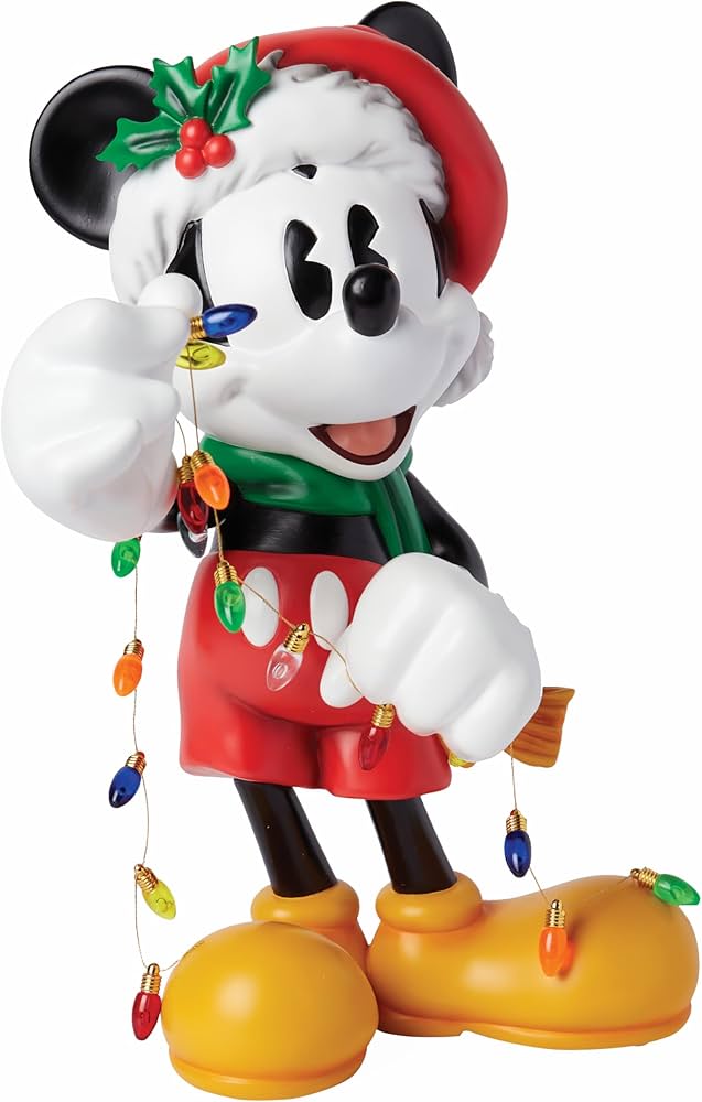 Amazon.co.jp: Enesco ディズニー ショーケース クリスマス サンタ