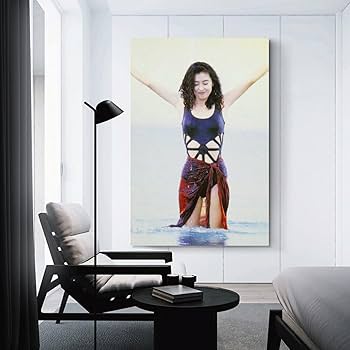 Amazon.co.jp: 中山美穂なかやま みほ 写真 ポスター (13) キャンバス