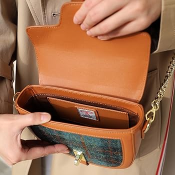 Amazon | [TAILORMAP] Harris Tweed ハリスツイード ショルダーバッグ