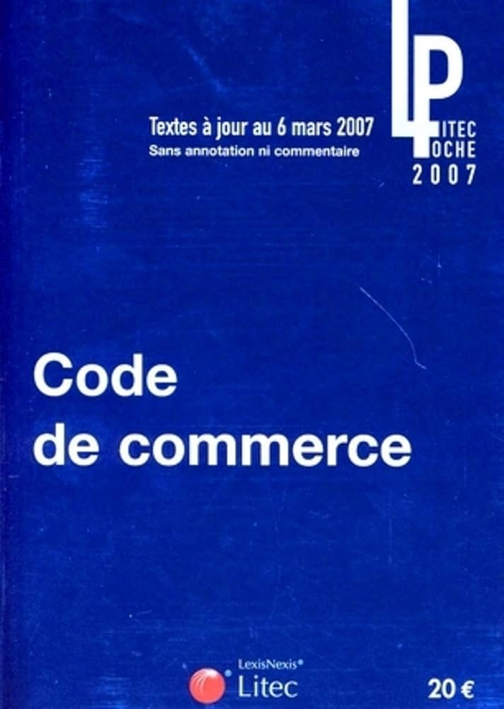 Amazon.co.jp: Code de commerce (ancienne édition) : Japanese Books
