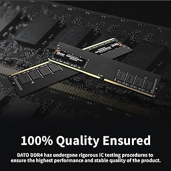 DATO 16GB (8GBx2) RAM, DDR4 3200MHz PC4-25600 CL22 1.2V 288-Pin