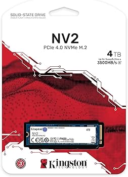 Kingston NV2 4TB M.2 2280 NVMe Internal SSD | PCIe 4.0 Gen 4x4