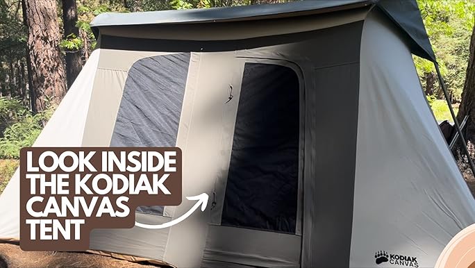 Amazon.com : Kodiak Canvas Flex Bow VX Waterproof Quick Tent 6011