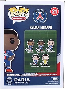 Amazon.com: Funko POP! Fútbol: Kylian Mbappe (PSG) : Juguetes y Juegos