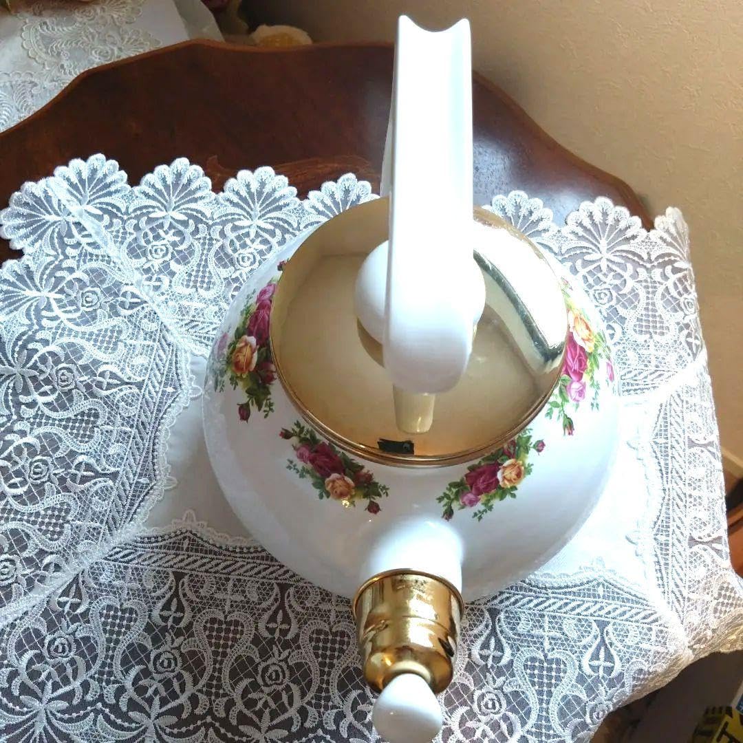 Amazon | ロイヤルアルバート オールドカントリーローズ ケトル | ノー