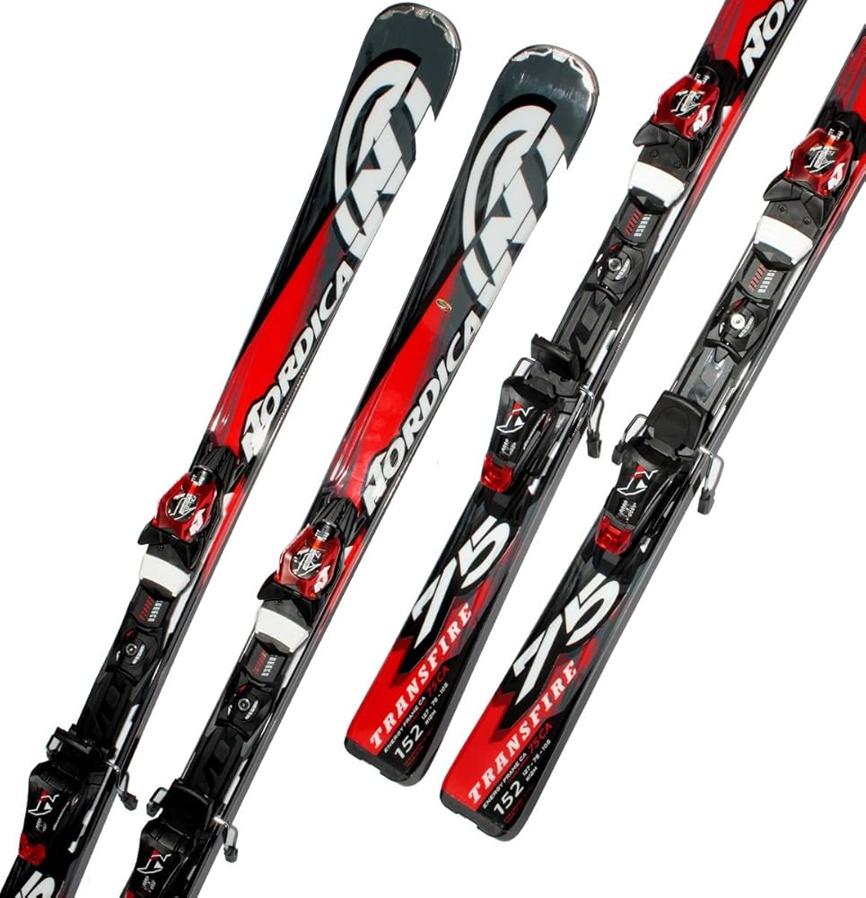 Amazon | 15ノルディカNORDICA初心者用スキー2点セット「TRANSFIRE 75