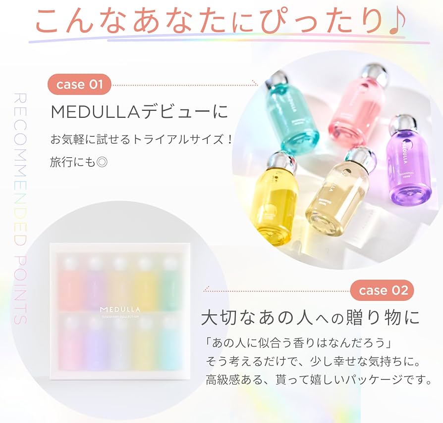 Amazon | 【気になる香りをチョイス！】MEDULLA ディスカバリーセット