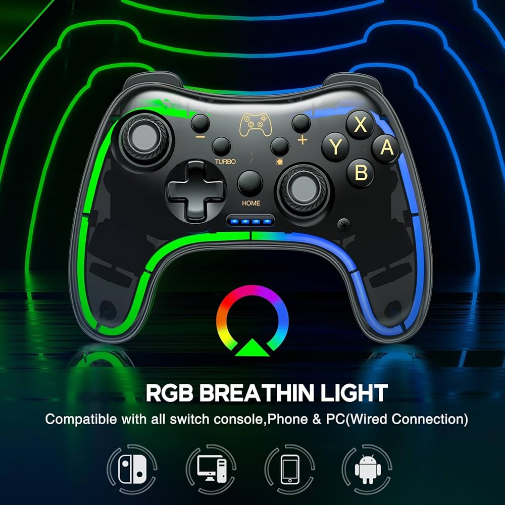 Amazon.com: ELISWEEN Switch Controller for Nintendo Switch 2