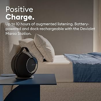 Amazon.com: Devialet - Mania Portable Smart Speaker- Black