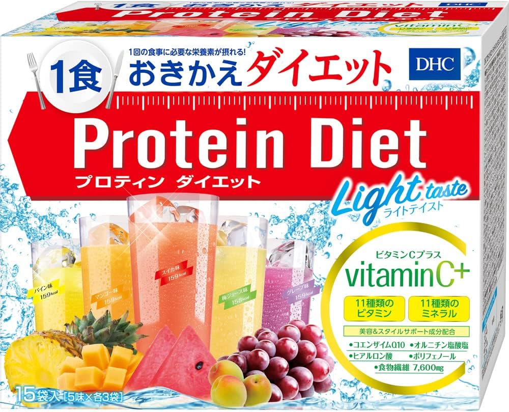 Amazon.co.jp: DHCプロティンダイエット ライトテイスト ビタミンC