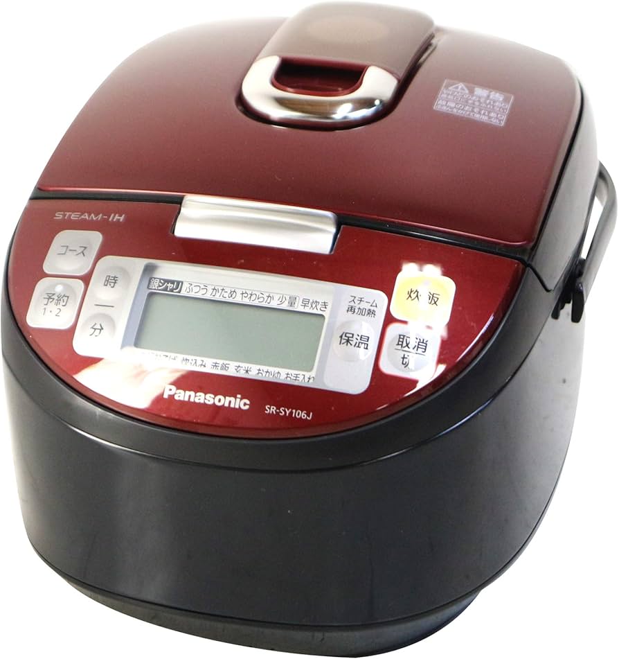 Amazon | Panasonic パナソニック 炊飯器 SR-SY106J-RK ルージュ
