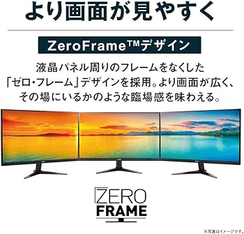 Amazon.co.jp: Acerゲーミングモニター VG240Ybmiix 23.8インチ/IPS/非