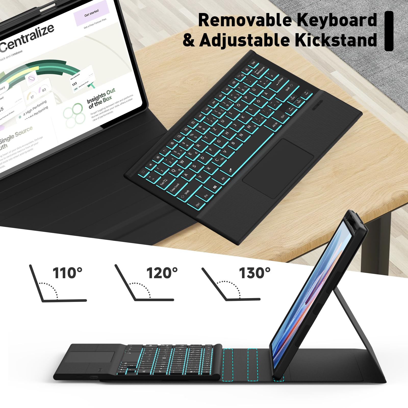 Amazon.co.jp: Lenovo Idea Tab Pro 12.75インチ 2025用キーボード