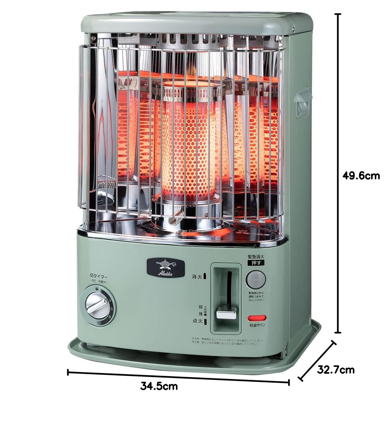 Amazon | アラジン 石油ストーブ CAP-U289-G | Aladdin (アラジン