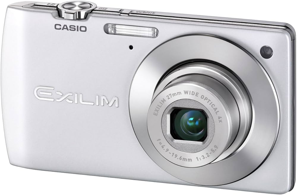 Casio Exilim EX-S200 Digital Camera - Silver (14.1MP, 4x Optical