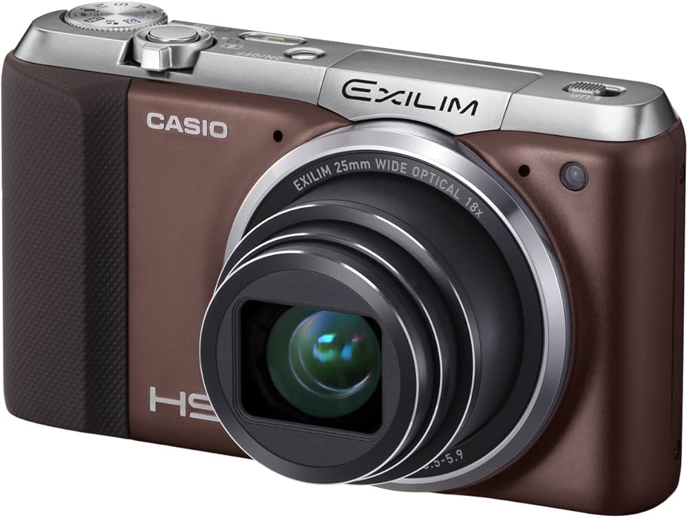 Amazon | CASIO デジタルカメラ EXILIM 1610万画素 18倍 ブラウン EX