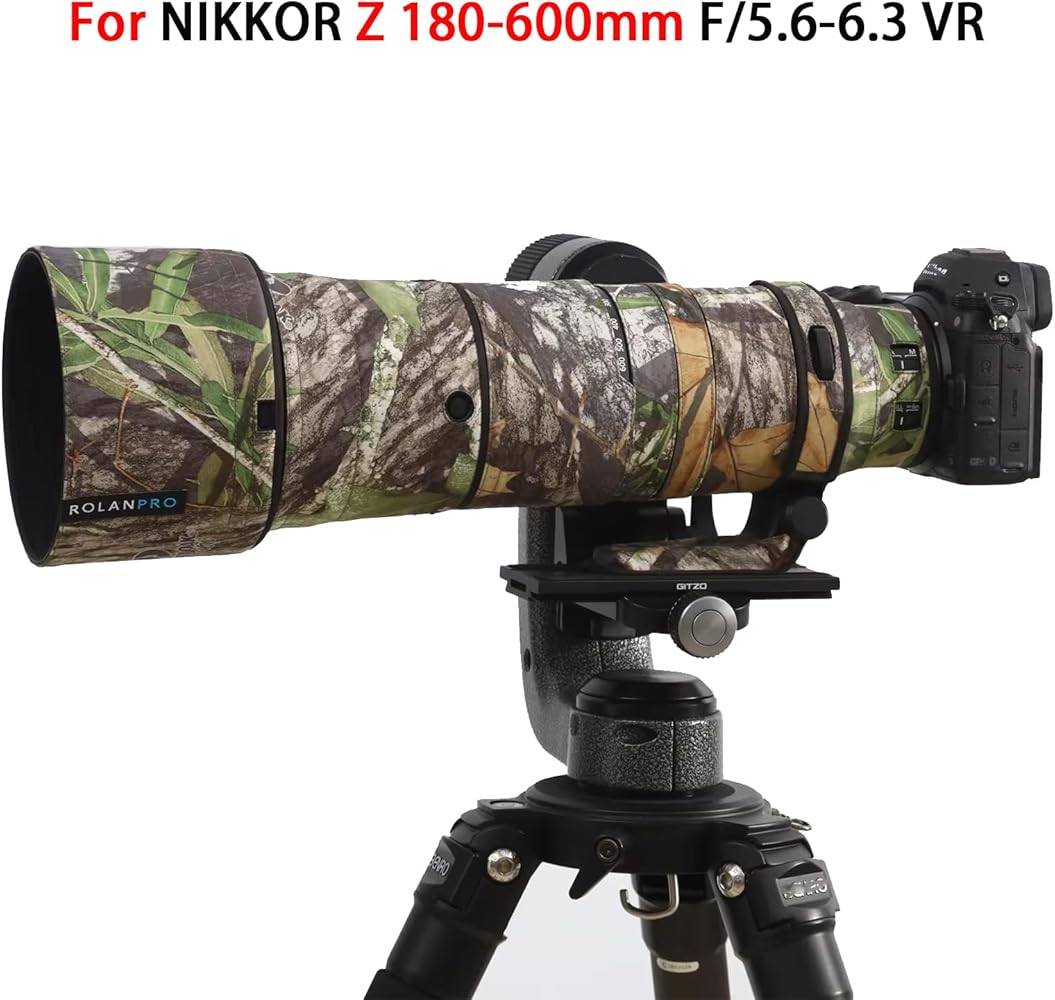Amazon.co.jp: Rolanpro レンズカバー, Nikon Z 180-600mm F/5.6-6.3