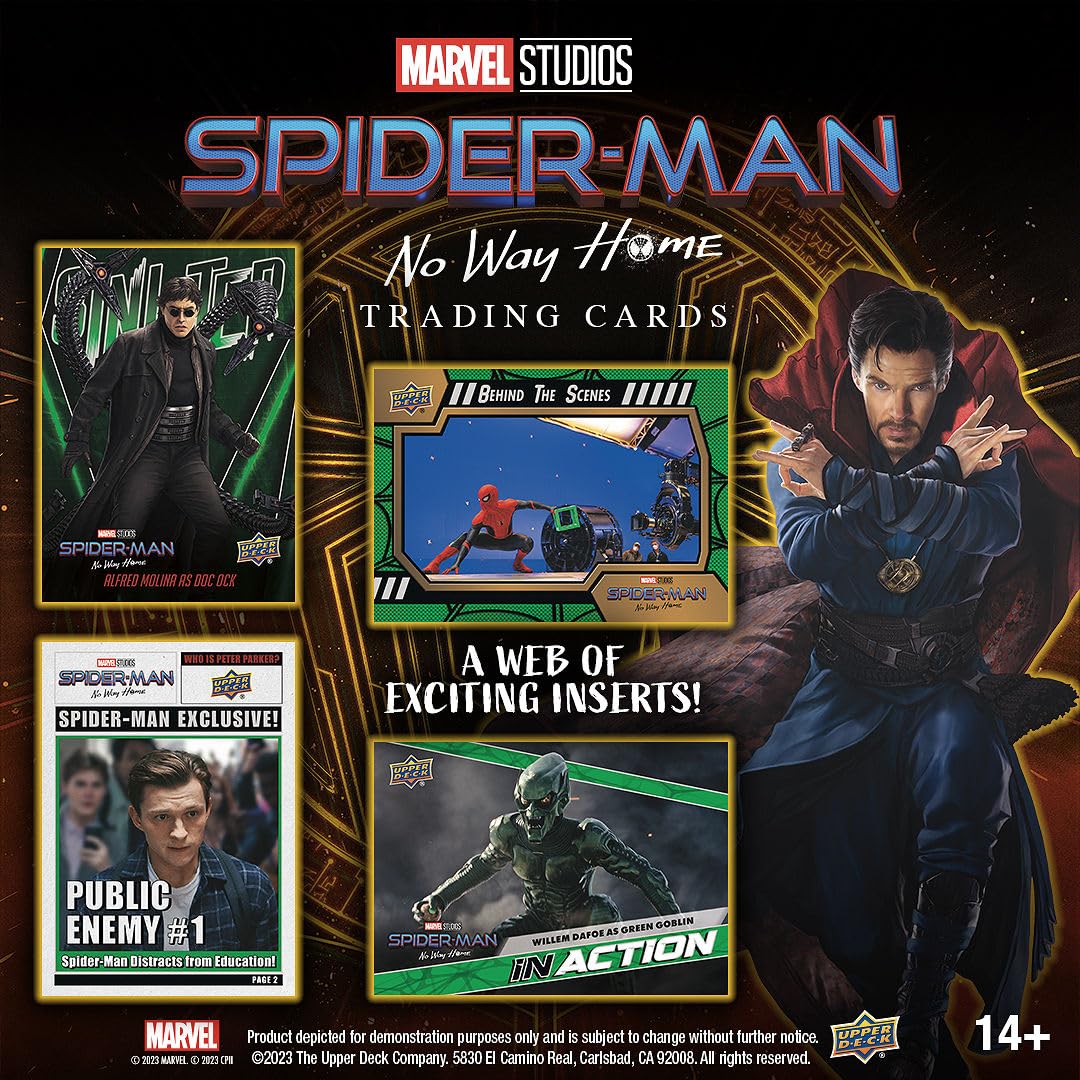 Amazon.com: 2023 Upper Deck Marvel Studios 'Spider-Man: No Way